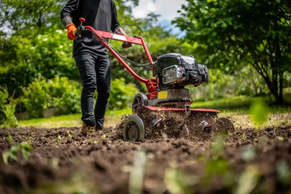 Travaux agricoles à Roquelaure